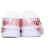 Li Ning Slip Resistant Cushioning Abrasion Resistant Low Top Skateboard Shoes Women's White Pink AGCS420-6(Team303-)