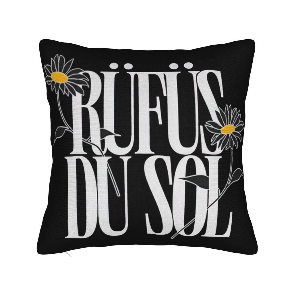 Decorative Pillow Covers Rufus Du Sol 2026 Concert Accessories Home Pillow Case Cover Drop Shipping Multi Size
