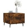 VidaXL Coffee Tables 2 Pcs Smoked Oak 50x50x40 Cm Engineered Wood 829439