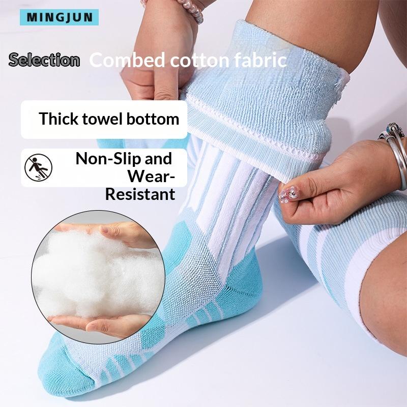 1 Pair Professional Winter Ski Socks Adult Snow Hiking Socks Thickened Warm Sports Snowboard Cycling Soccer Socks Women Men Gift