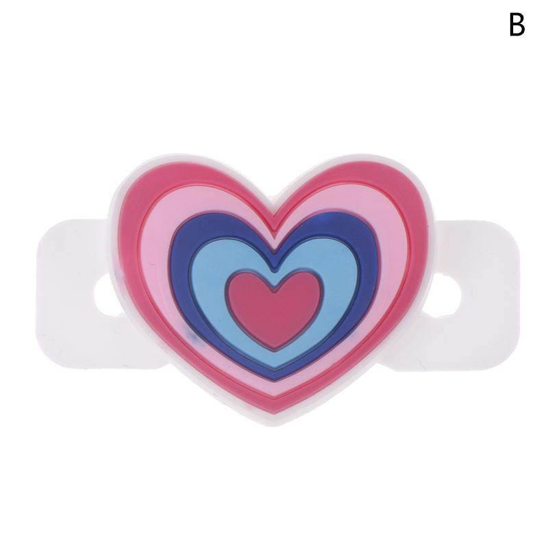 

Cute Colorful Heart-Shaped Silicone Tennis Racket Vibration Dampeners Tennis Racquet Anti Vibration Tennis Accessories