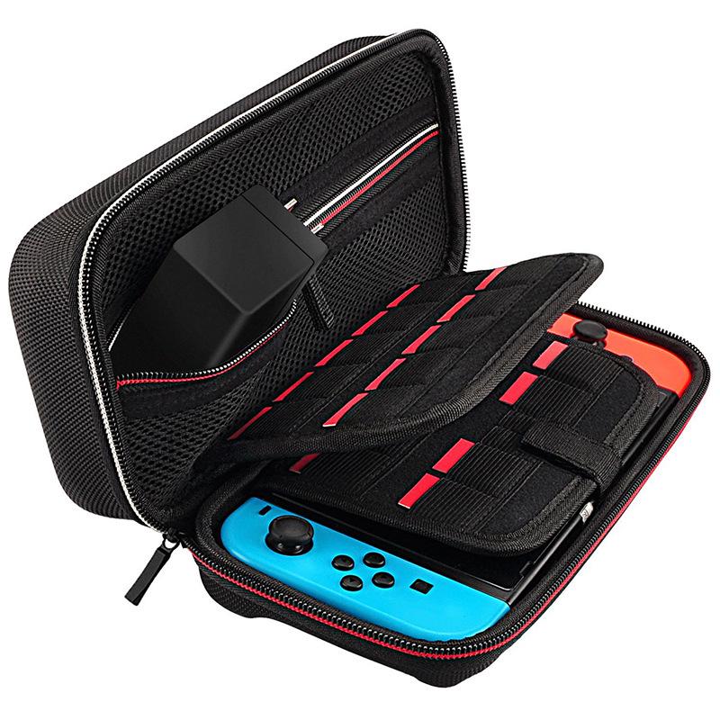Nintendo Switch OLED EVA Protective Storage Bag with Four-Card Holder