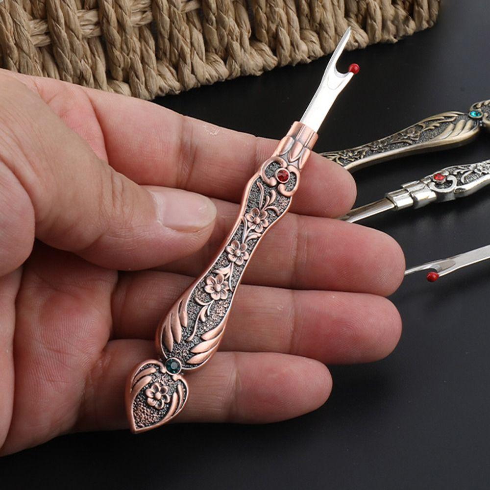 Needlework Sewing Tools Cross Seam Ripper Thread Remover Stitch Remover Thread Cutter Seam Ripper