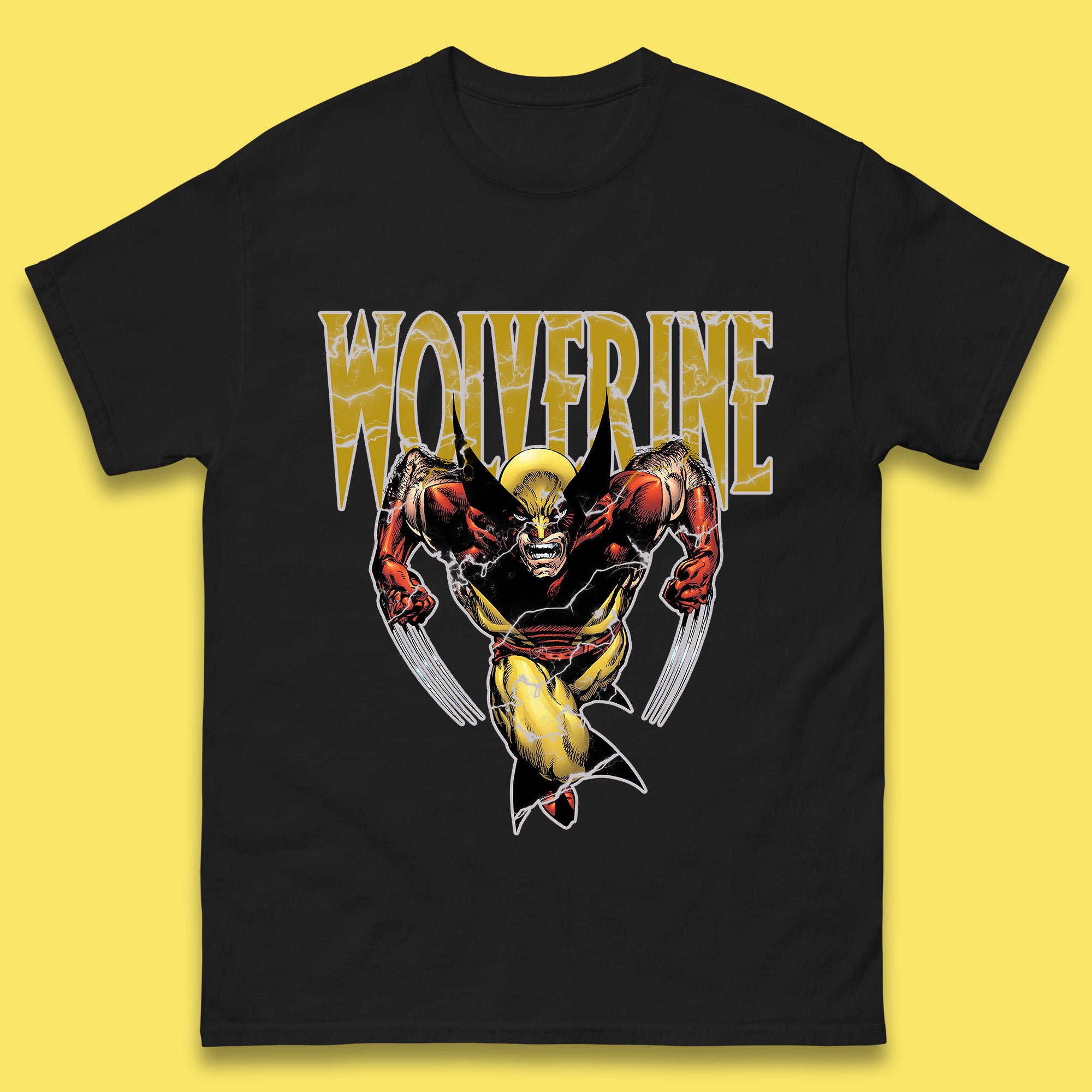 Wolverine Comic Book Mens T Shirt Womens Tops Tees XL