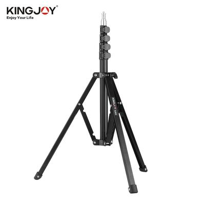 KINGJOY FL2019 Ayarlanabilir Metal Tripod Işık Standı 8kg/17.6lbs Yük Kapasitesi 1/4 İnç Vida Maks.