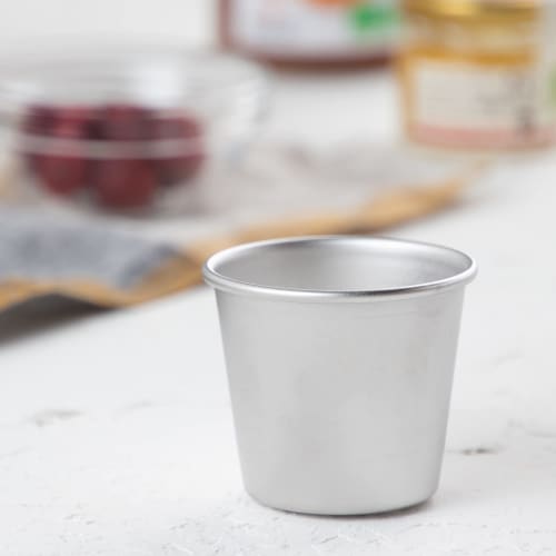 Endo Shoji Commercial Pudding Cup No. 6, 18-8 Stainless Steel, Made in Japan, WPL07060