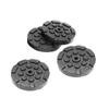 New 4 Pcs Heavy Duty Automobiles Solid Post Lift Arm Pads Disk Round Rubber 122m