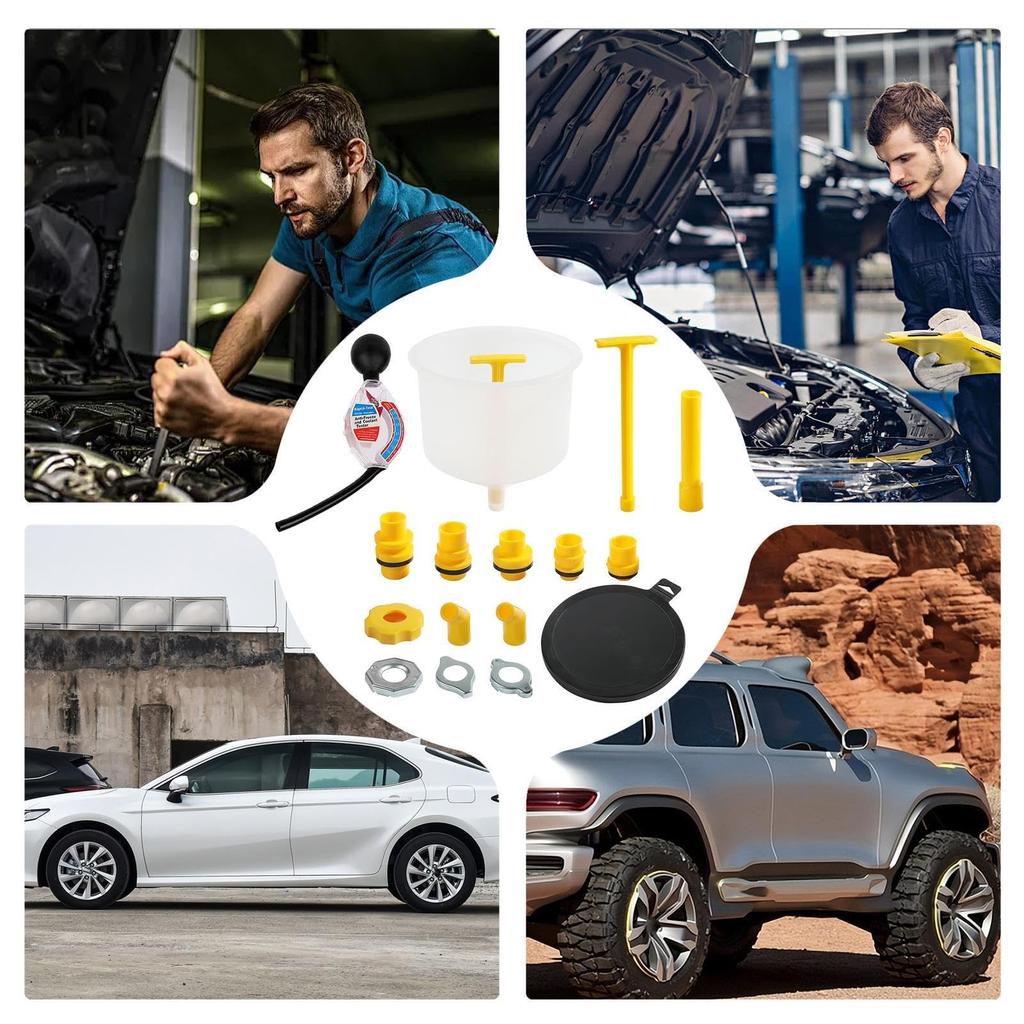 Dtharen Funnel, Flash Kit - Funnel Kit Automotive Funnel 16 Piece