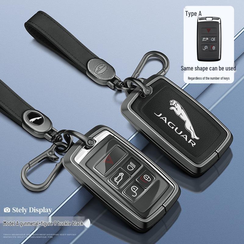 Jaguar Key Cover: Fits XFL, XEL, E-Pace, F-Pace, F-Type, I-Pace, XJ, XE - Women's Protective Car Shell