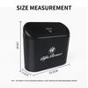 Car Trash Bin Hanging Vehicle Garbage Dust Case Storage Box For Alfa Romeo Cadillac Land Rover Toyota Hyundai BMW Mercedes Benz