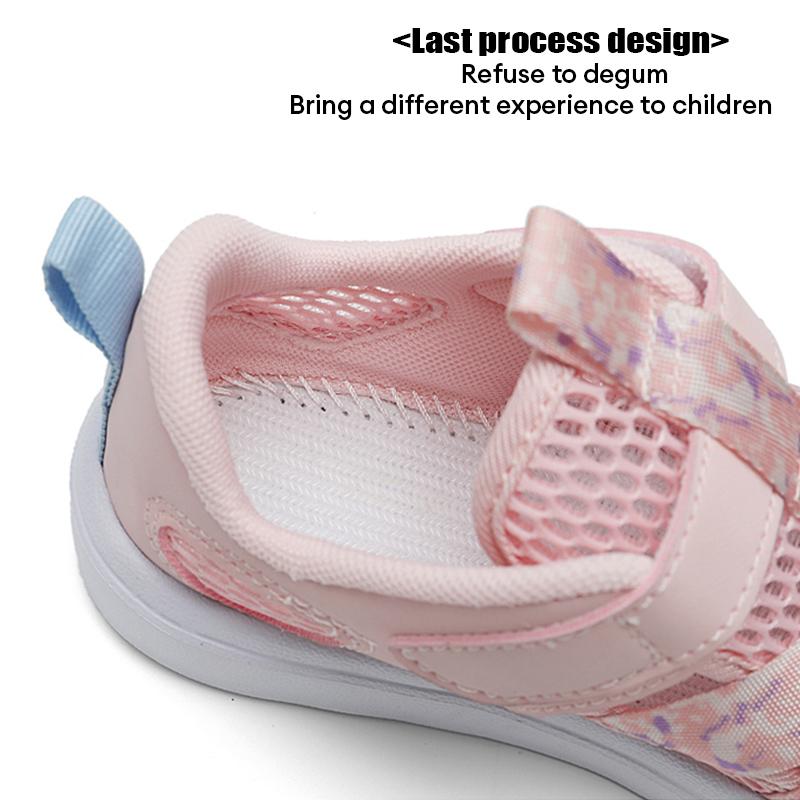 Summer Children Mesh Casual Shoes Girl Sneakers Non Slip Kids Sport Footwear Outdoor Comfortable Breathable Walking Shoes