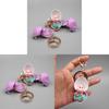 Oyster Shell Baby Car Keychain With Cartoon Animal Design For Kids Gifts