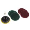 Tile Scrubber Metal Polishing Cleaning Pads Brushes Drill Attachment Cleaner Tool with Shaft