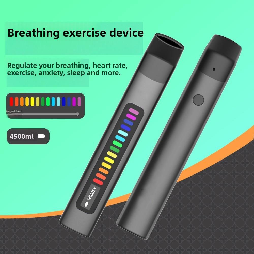 Portable Breathing Trainer Home Fitness Cardio Exercise Yoga Mountaineering Hiking Running Workout