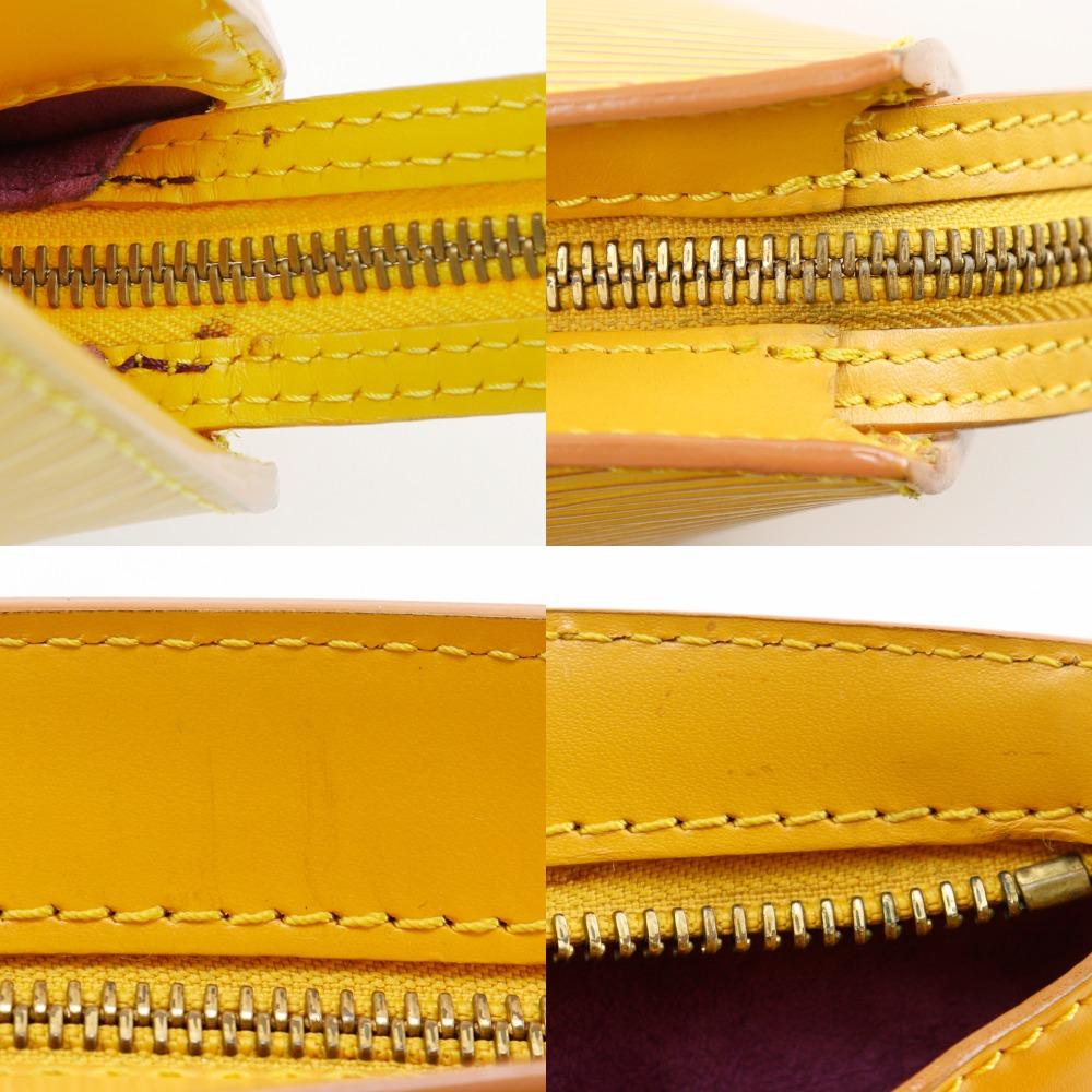 LOUIS VUITTON Sunjack shopping Tote Bag M52269 Tassily Yellow Epi Leather Women Used