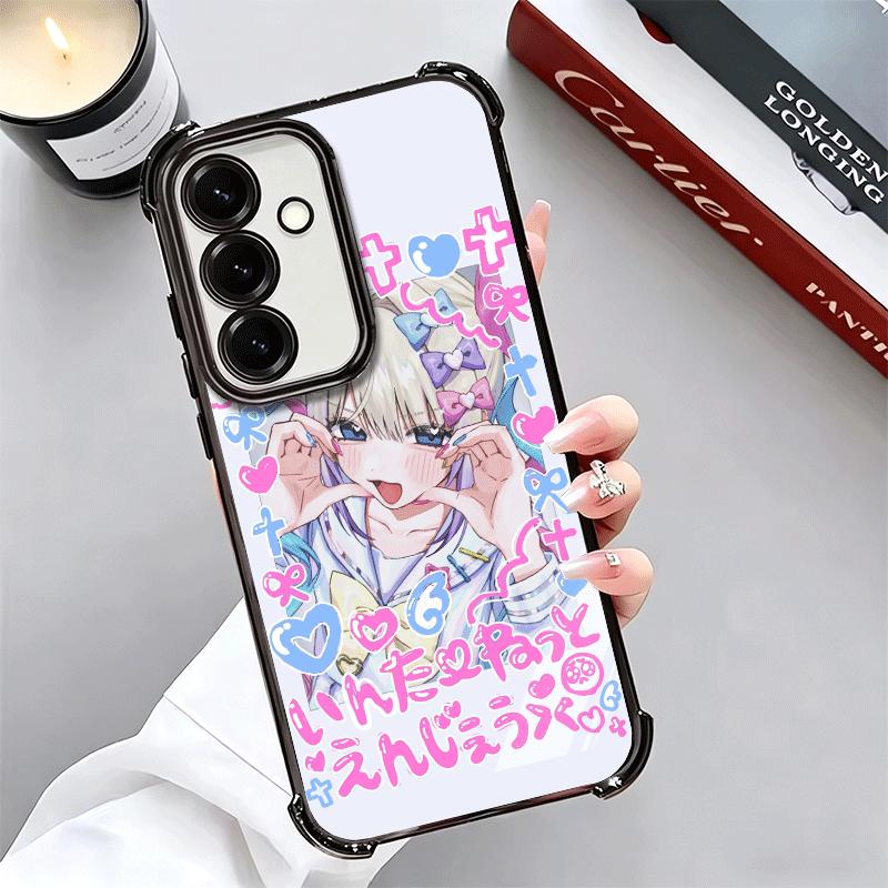 Needy Girl Streamer Overload Soft Phone Case For Samsung A17 A27 A07 A37 A57 A16 A56 A15 A55 A14 A54 A13 A53 A26 A36 A25 A35 A24