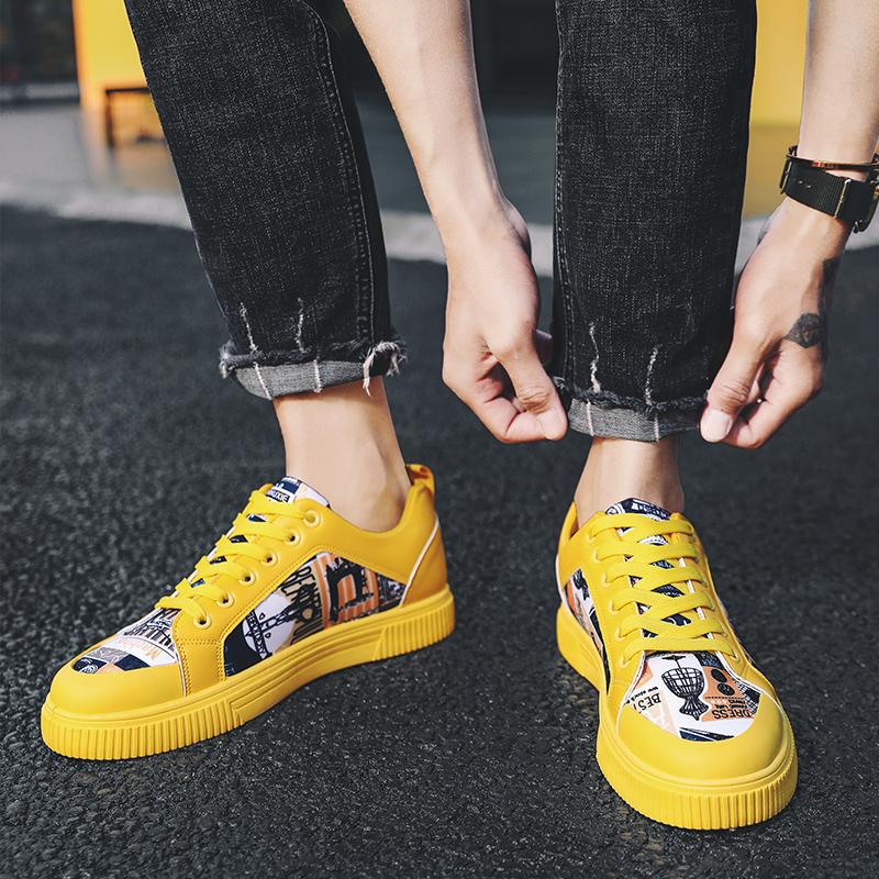 Casual Sports Shoes Men'S All-Match Wear-Resistant Men'S Shoes Fashion  Skateboarding Shoes for Men Leisure Running Shoes Couple Shoes