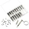 1000 Tiny Screws Nut Screwdriver Watch Eyeglass Glasses Repair Tool Set Kit