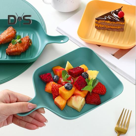 Potravinářský podnos na ovoce Odolný plast proti opotřebení Ovocný dezert bez BPA Talíř na svačinu Servírovací podnos Kuchyňské potřeby