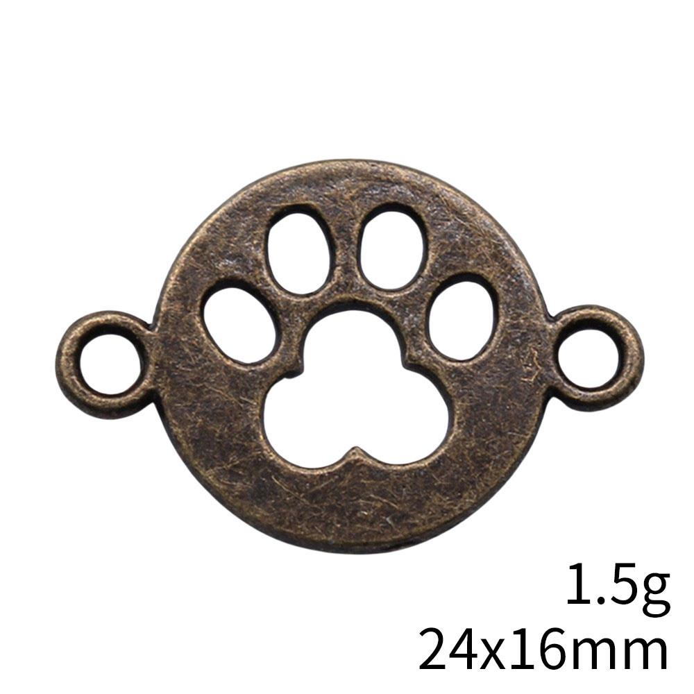 Back To School Charms Italian Bracelet Dog Paw Bear Paw Charms Pendant Clearance Sale Items Pendant Set