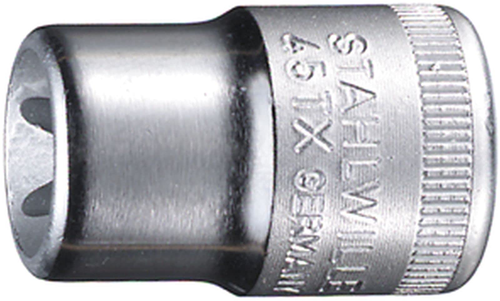 

Stahlwille Hexalobe Socket 45TX-E12, 9.525mm Drive x 28mm Overall Length, 1 Piece