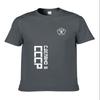 Summer men/women CCCP Soviet KGB Moscow casual all cotton short sleeved T-shirt