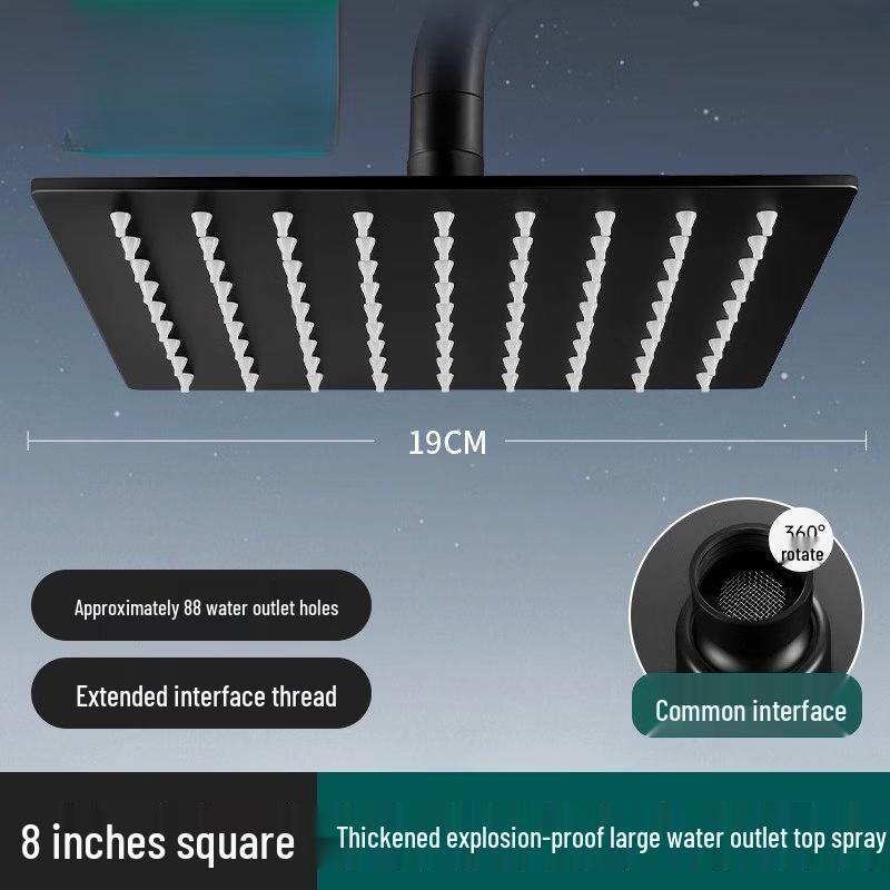 

304 Stainless Steel Square Shower Head