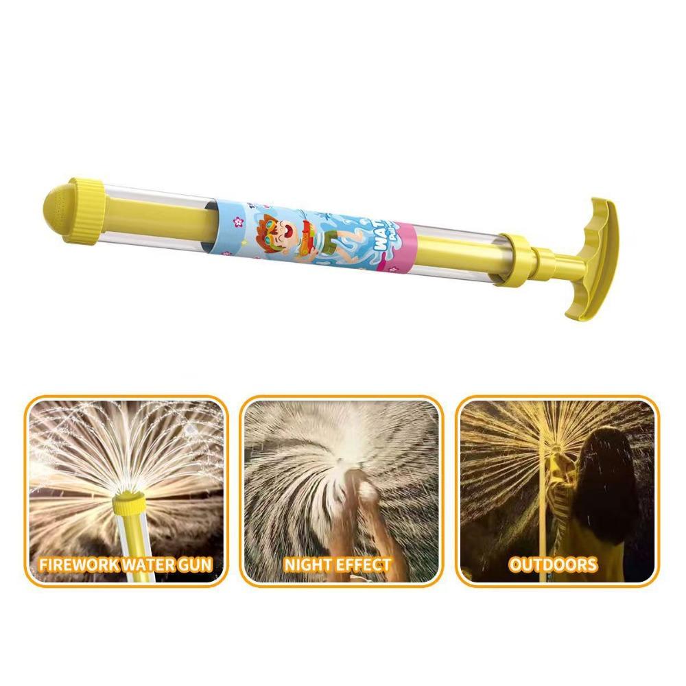 

Pull Type Outdoor Sprinkler Toy Splashing Spray Water-Sprinkling Festival Sprinkler Boys Girls жёлтый