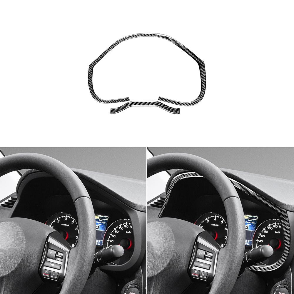 For Subaru Legacy Outback 2010-2014 Carbon Fiber Stickers Central Control Gear Shift Knob Box Panel Car Interior Accessories