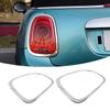 2pcs Tail Rear Lamp Frame Ring Cover Case Decoration Tail Light Frame Ring Sticker for Mini Cooper R56 R57 R58 R59 2007-2013
