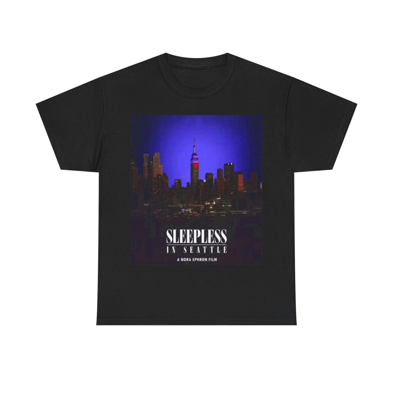 Men s and Women s T-shirts Sleepless in Seattle XS