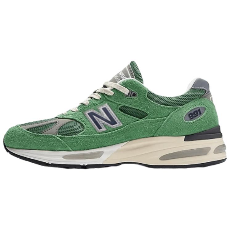 New Balance Teddy Santis X 991v2 Made In England Grounded Pastels Pack - Mineral Green Unisex Sneakers Comfrey Moon-Mist U991GV2