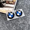 2pcs Car Badge 3D Stickers Soft Adhesive Multi-size Optional Motorcycle Waterproof Decals For BMW 50th Anniversary X1 X3 X5 X7 ydbn48