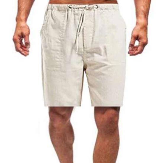 

Пляжные шорты, прямые до колена, тонкие однотонные мужские шорты до колена для верховой езды 3XL хаки