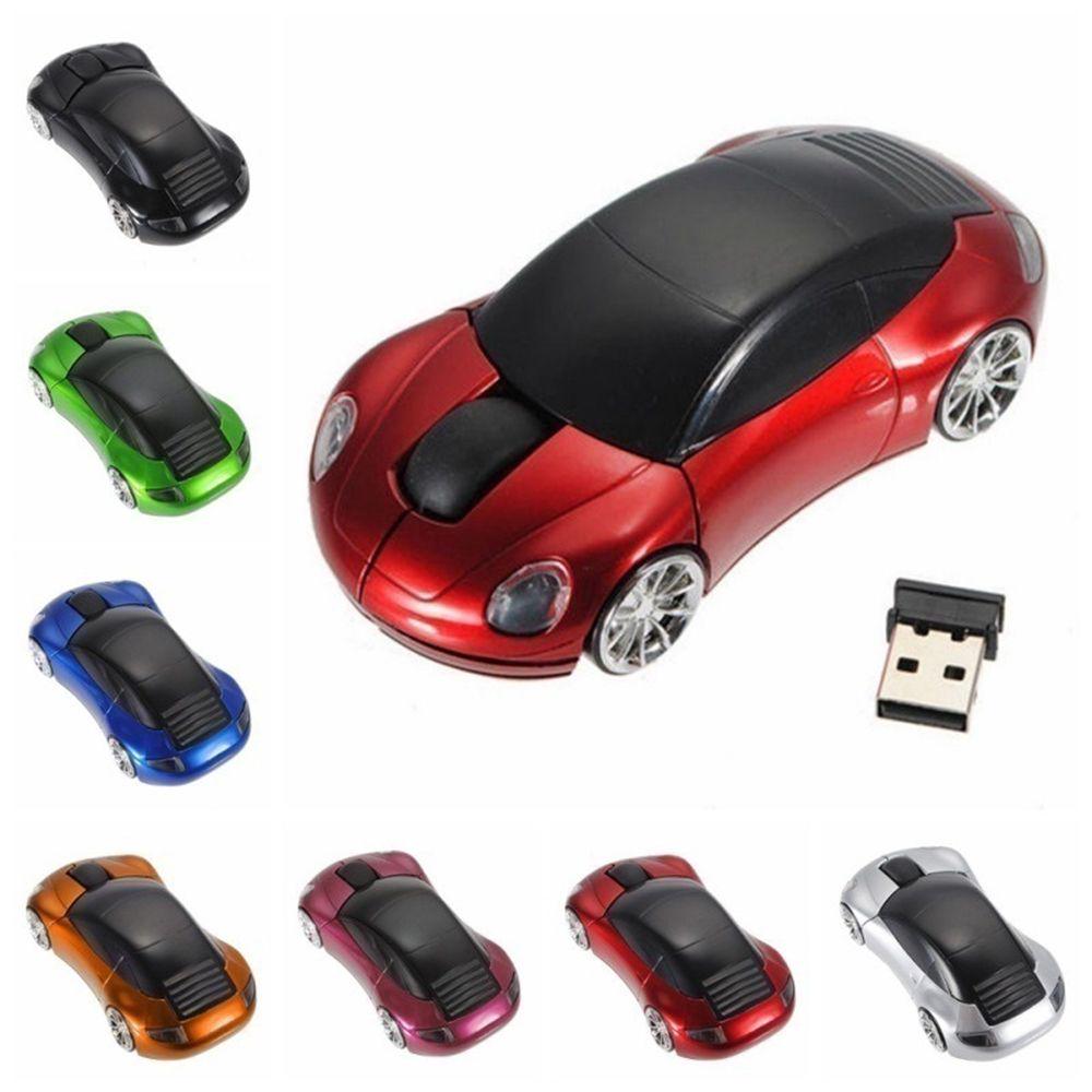 GoodKE Car Shaped Laptop PC 1000DPI USB 2.4G Wireless Optical Mouse Mice