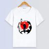 Anime Jujutsu Kaisen Schattig Wit Zomer Kortmouwig Voor Vrouwen Zacht Grote Maten Street Style Elastisch Top T-shirt