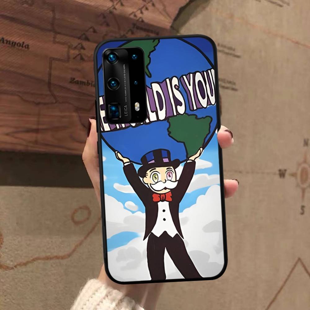 Cartoon MonopolyS Money Phone Case For Huawei P 8 9 10 20 30 40 50 Pro Lite Psmart Honor 10 Lite 70 Mate 20lite