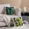 Abstract Funny Creative Dog Cartoon Pillow Case Comfort Sofa Bed Silky Elegant Invisible Zipper Decorative Cushion Cover