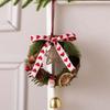 2026 Christmas Bell Wreath Ornaments - Festive Tree Decorations & Hanging Accessories