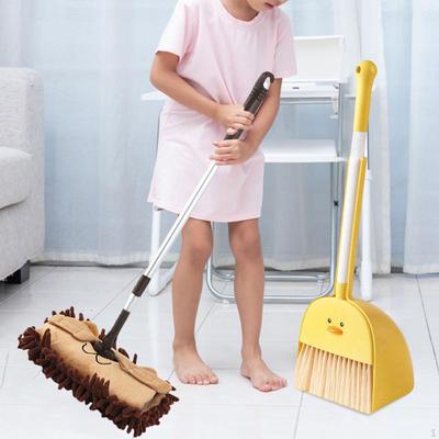 Kids Broom Set Cleaning Holiday Gifts, Early Learning,Mini with Dustpan Mop for