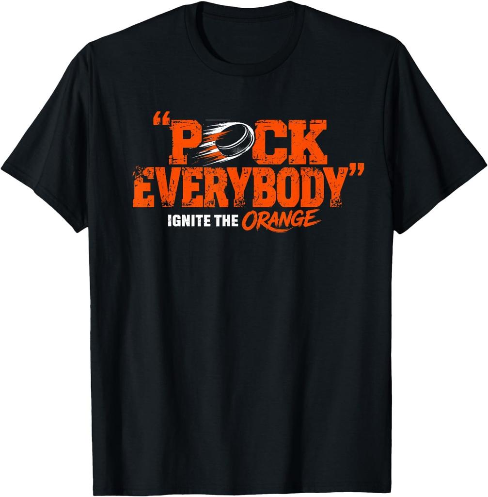 Puck Everybody Orange T-Shirt
