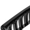 BMW 3 E92 E93 06-10 Kühlergrill-Einsätze zwischen den Scheinwerfern (Nieren) linkes + rechtes Set SCHWARZ GLÄNZEND DOPPELSTREIFEN