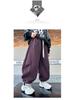 Pantalon de survêtement en velours tendance à jambes larges pour garçons: Style de rue Automne/Hiver 2025 pour les grands enfants