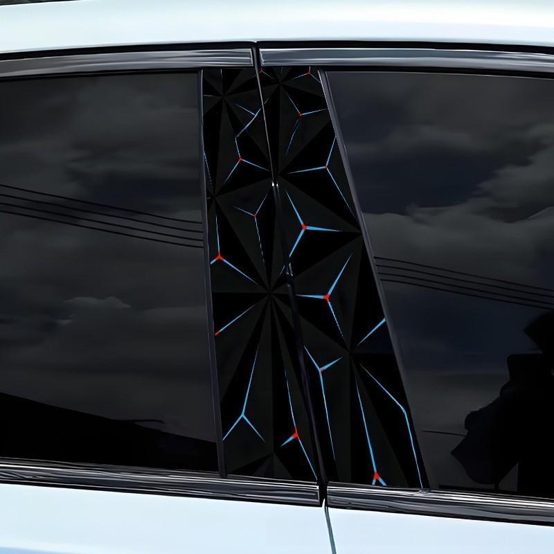 Car B Pillar PET Material Car Decoration Compatible With Various Models