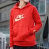 Nike Codzienna bluza z kapturem damska czerwona DH1398-650