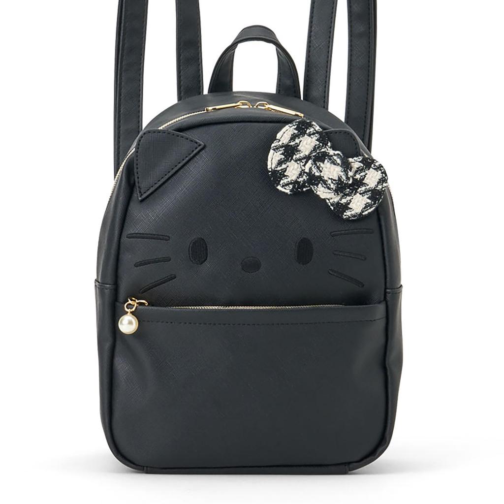 Sanrio Hello Kitty Backpack Girly Twin Ages 3 and 282600 Face-Shaped (Monochrome Coordinate) Up,