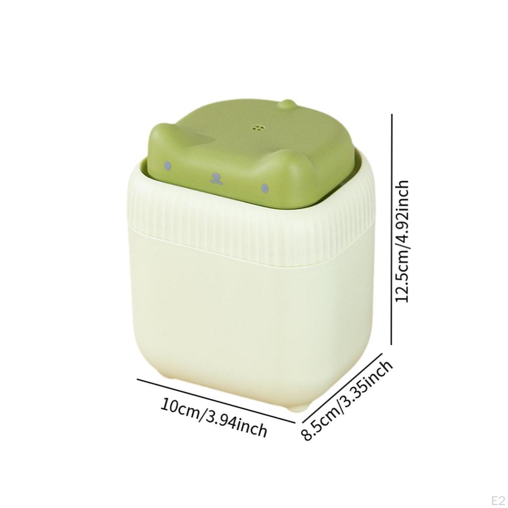 Dish Soap Dispenser with Sponge Holder for Kitchen, Freestanding Pump Bottle