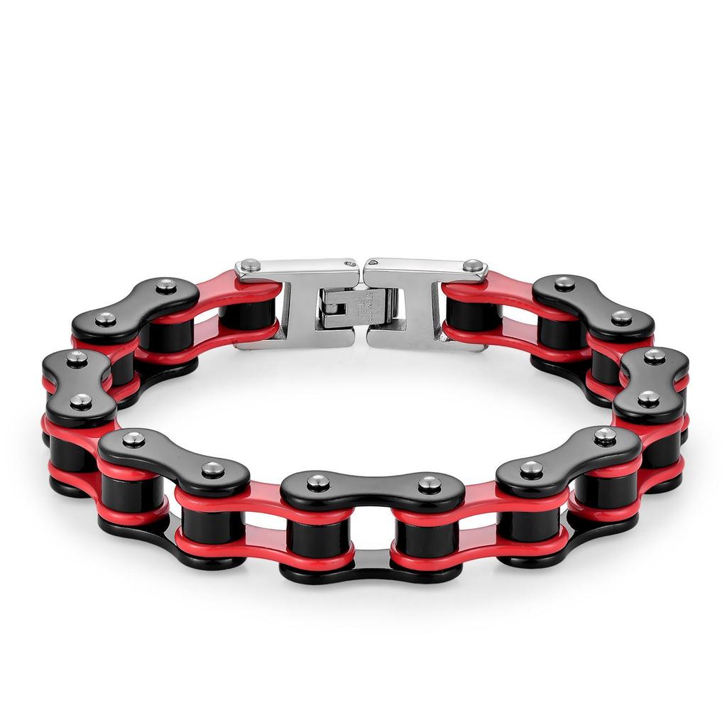 Punk Rock Biker 316L Edelstahl Herrenarmband Modeschmuck Fahrrad Fahrradkette Schmuck Pulsera Hombre Acero Inoxidable