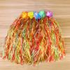 WINOMO Hula Dance Hawaiian Halloween 40cm Costume, Lei, Skirt, 6-Piece Set, Goods, Costume,
