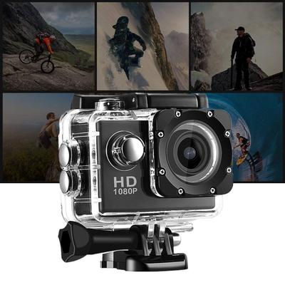 1080P Waterproof Mini Sports DV Camera, 2.0" Display, Outdoor Use.